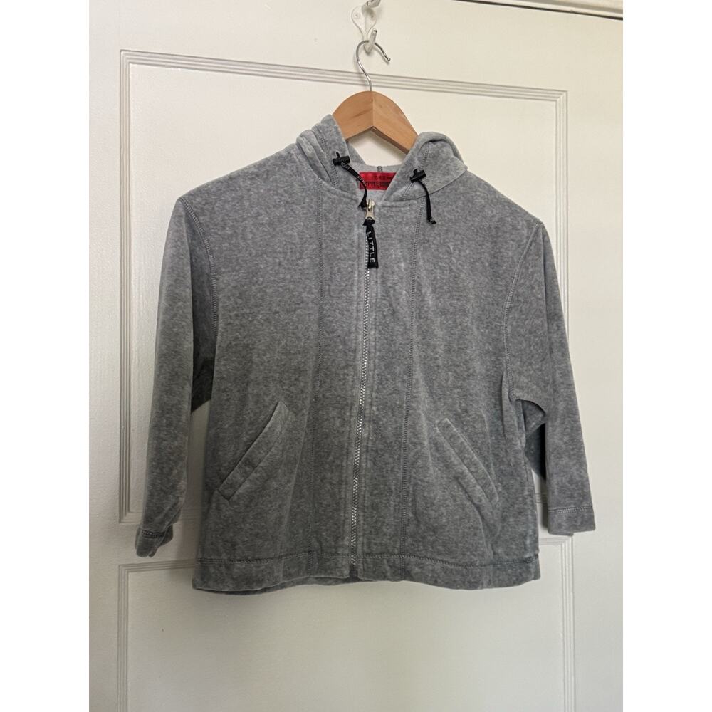 Baby BOBDOG Toddler Jacket Grey Pockets Long Sleeve Outerwear VTG Y2K Sz‎ 5T 120